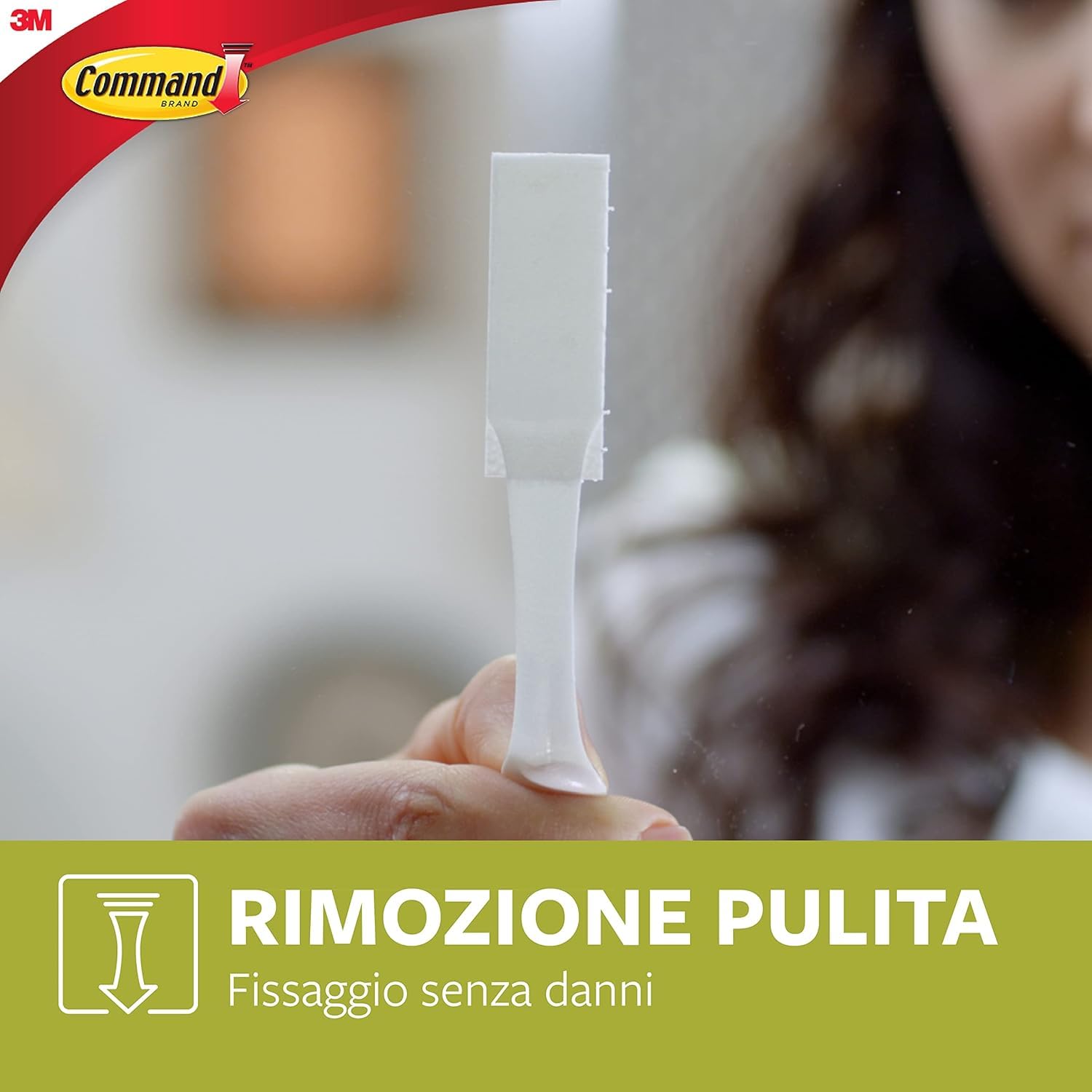Command Strisce Appendiquadri XL Bianche 10 Paia 20 Strisce