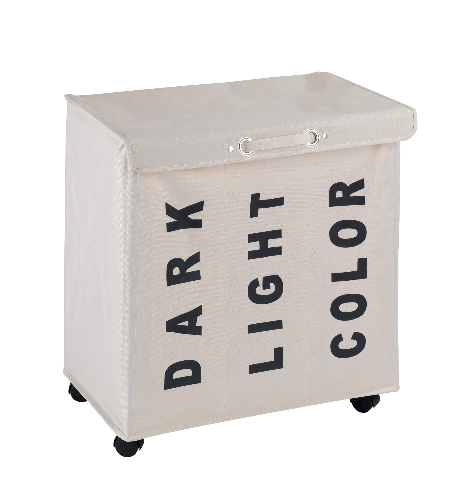 Wenko Trivo portabiancheria beige 116 L