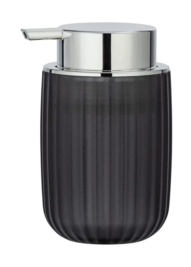 Wenko dispenser sapone grigio 250 ml plastica opaca