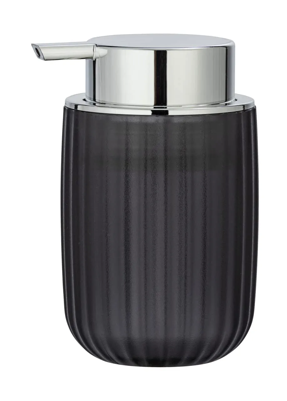 Wenko dispenser sapone grigio 250 ml plastica opaca