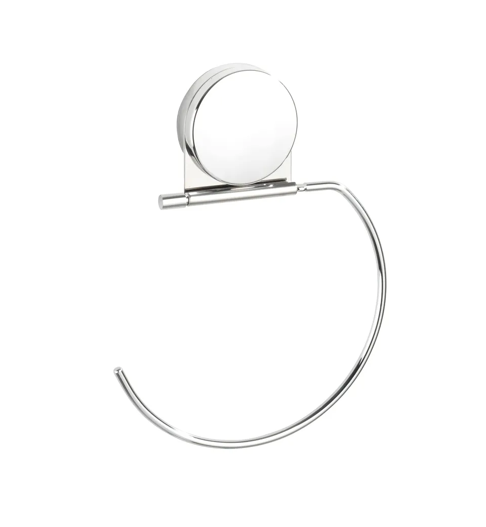 Wenko Osimo Static-Loc Plus anello portasalviette cromato