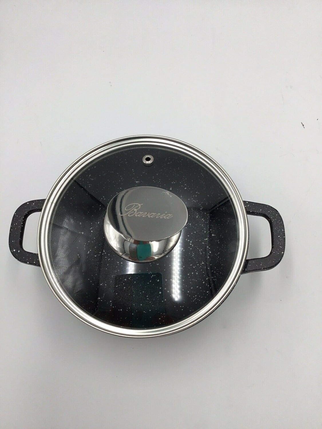 Cecaro Group batteria pentole pietra blu 26 pezzi vetro