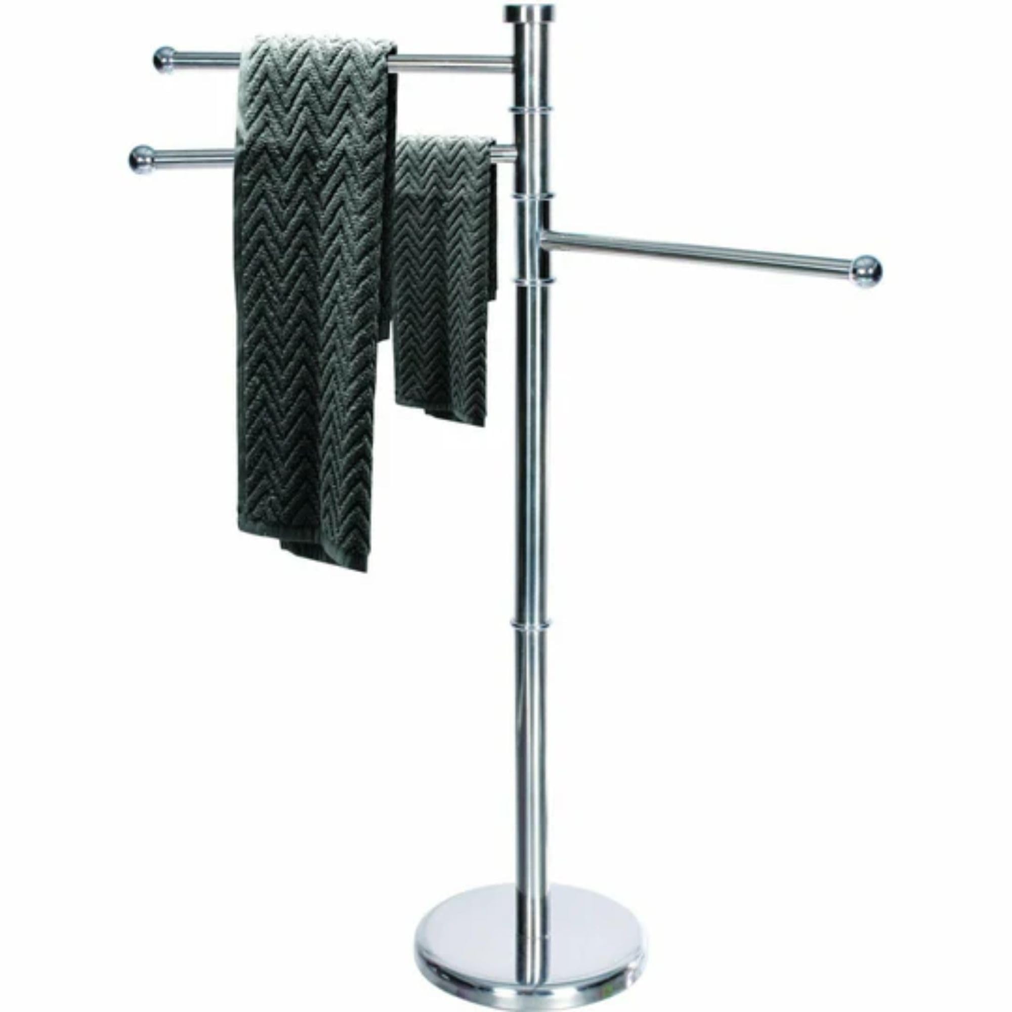 Cecaro Group Piantana Portasciugamani 3 Bracci 87 cm