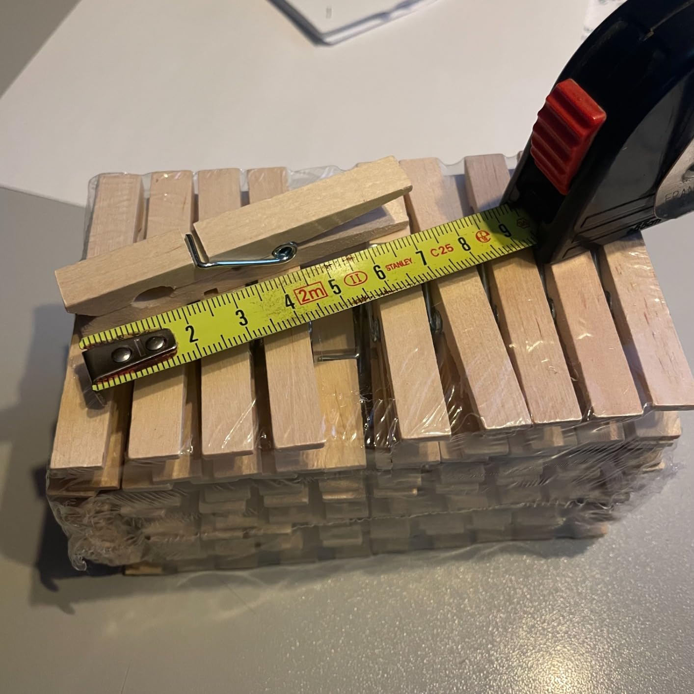 Wenko mollette bucato legno 50 pezzi presa forte