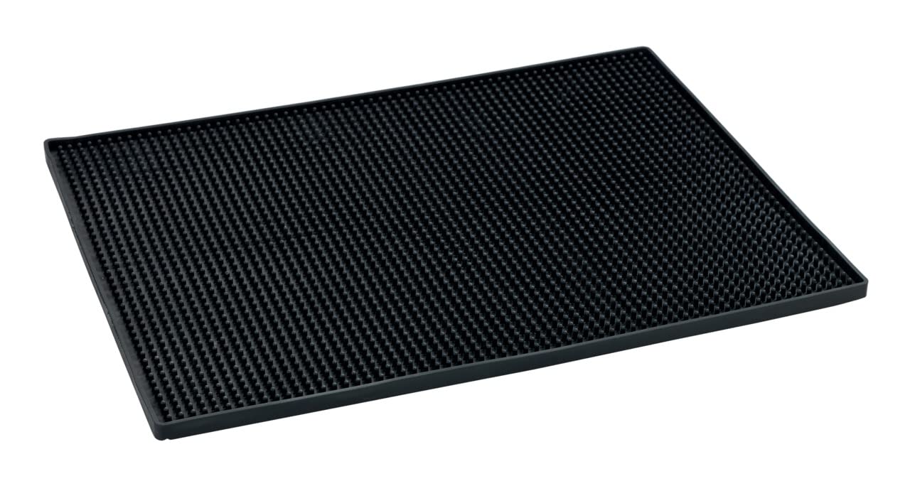Wenko Maxi tappetino scolapiatti nero 40x30 cm antigraffio