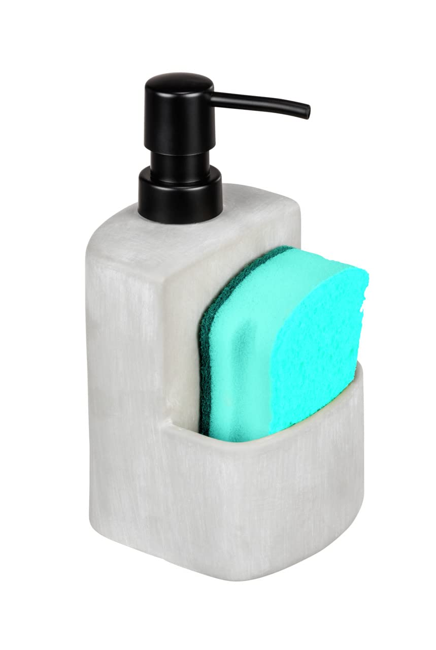 Wenko Festival Dispenser Detersivo Grigio 380 ml Cemento
