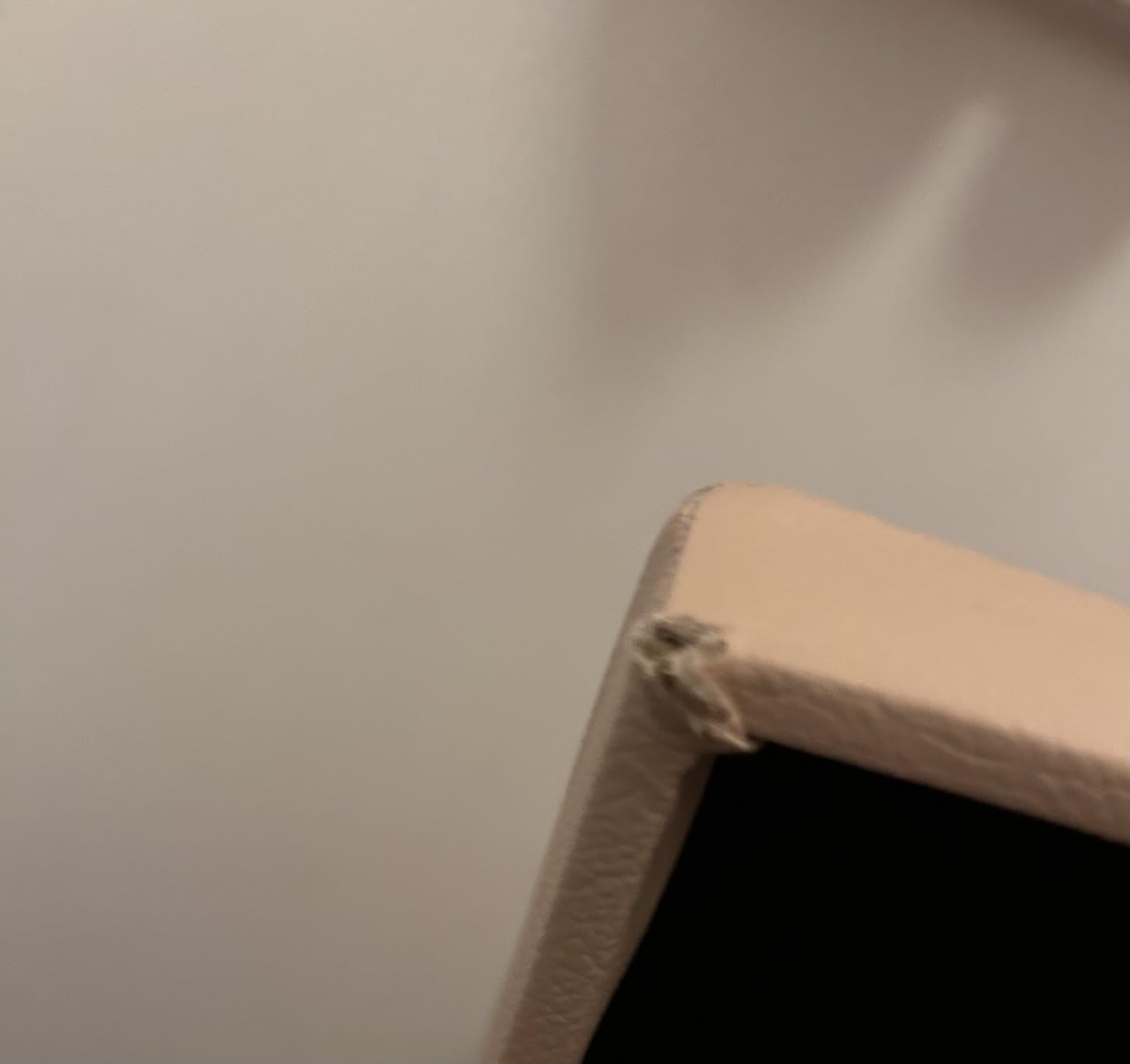 Vanity Pouf Contenitore Trapuntato 76x38 Beige Ecopelle