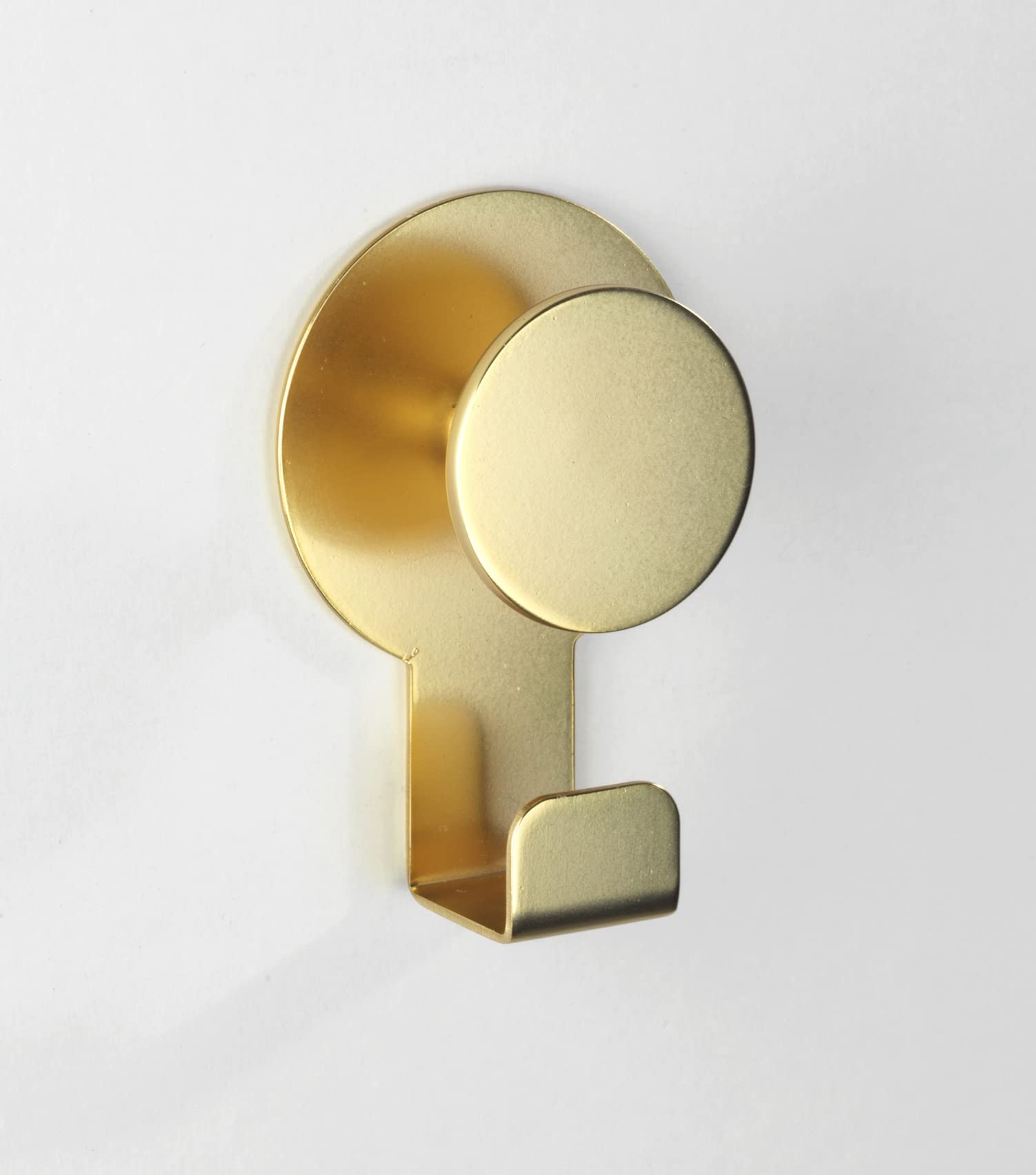 Wenko Gancio Adesivo Doppio Oro Opaco Acciaio Inox