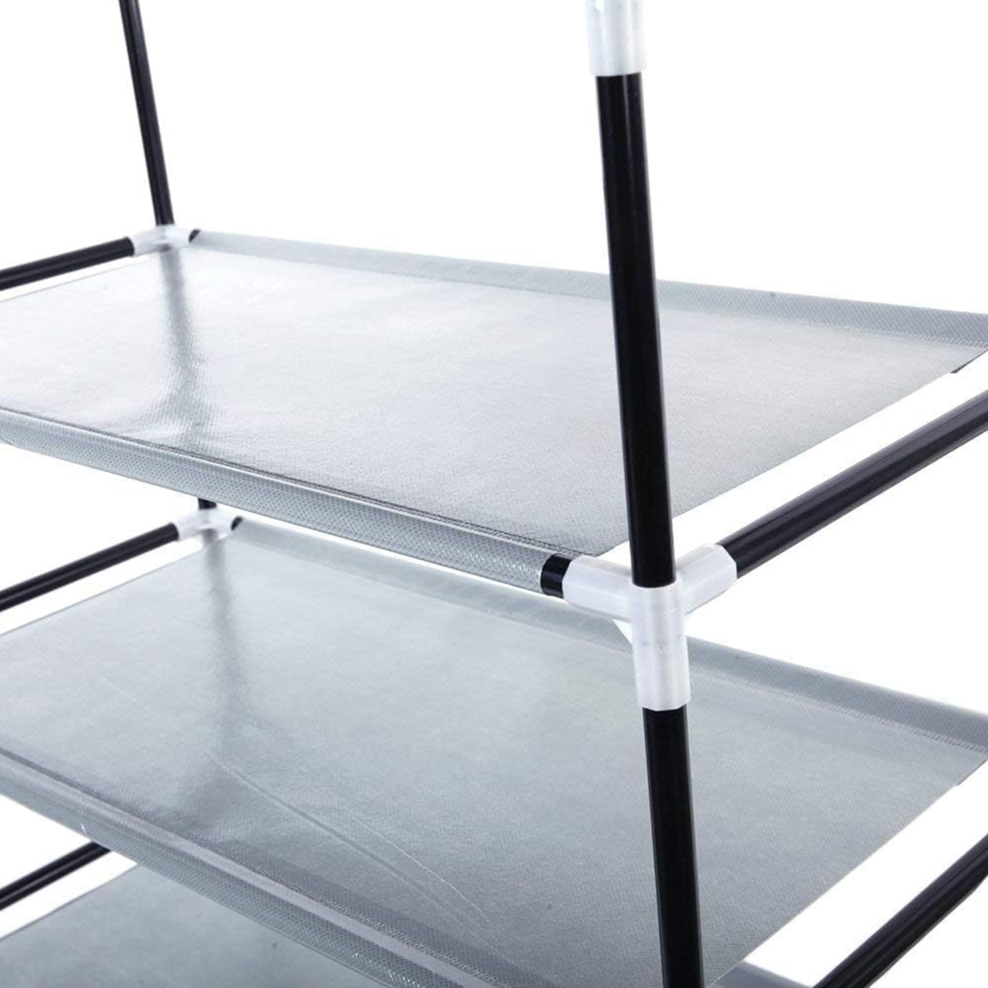 Cecaro Group Scarpiera Tessuto 4 Ripiani 60x30x72 cm