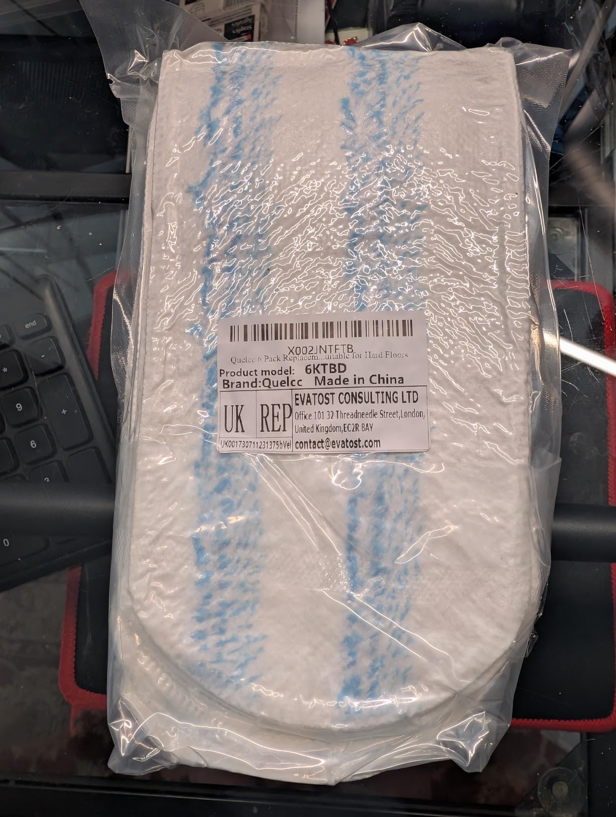 Quelcc Panni Microfibra Ricambio Vileda H2PrO 6 Pezzi