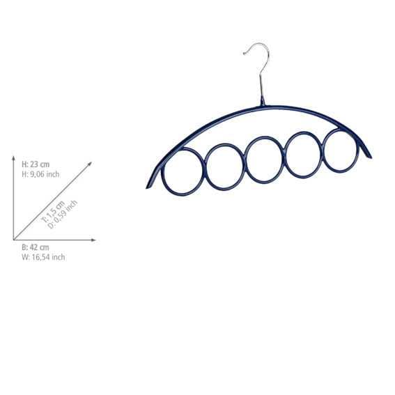 Wenko Olympia 10660111100 Gruccia Sciarpe 42 cm Antiscivolo