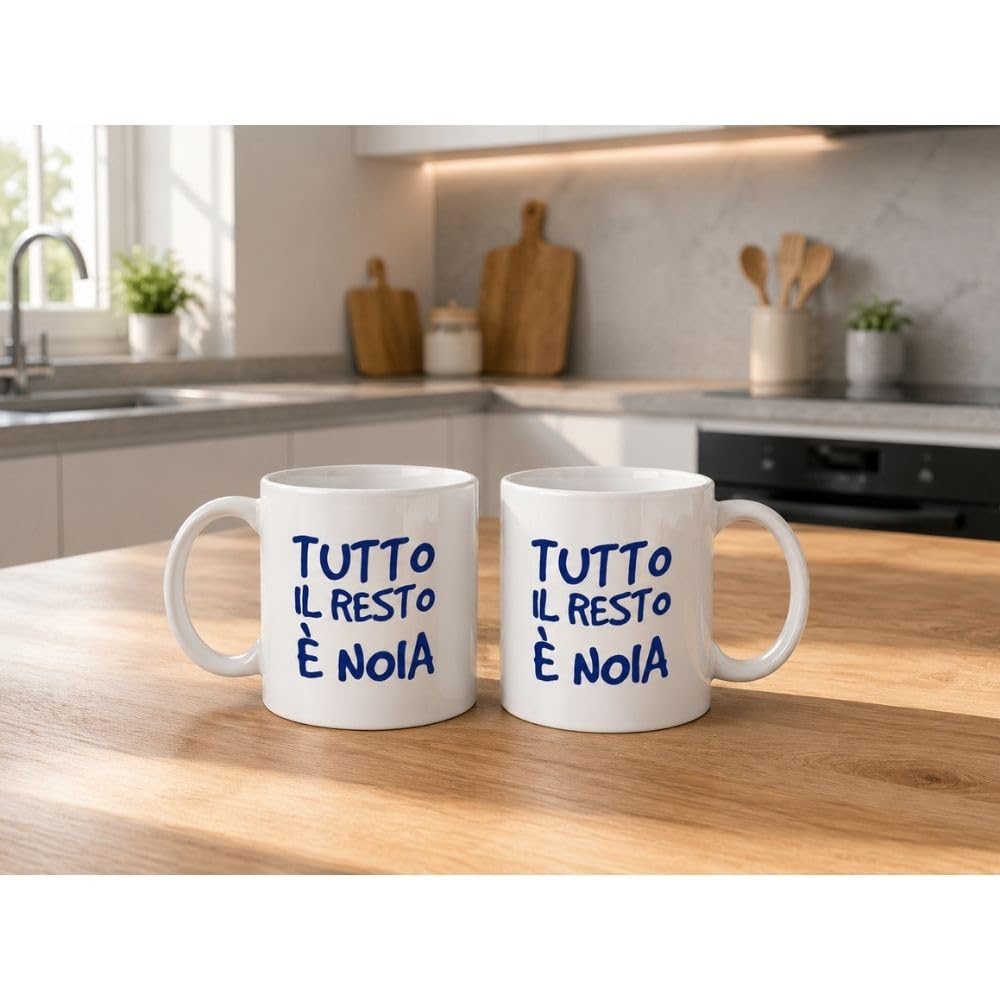 Cecaro Group Set 2 Mug 325 ml Ceramica Tutto il Resto è Noia