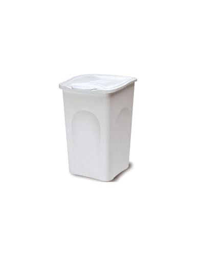Cecaro Group portabiancheria bianco 50 lt rettangolare