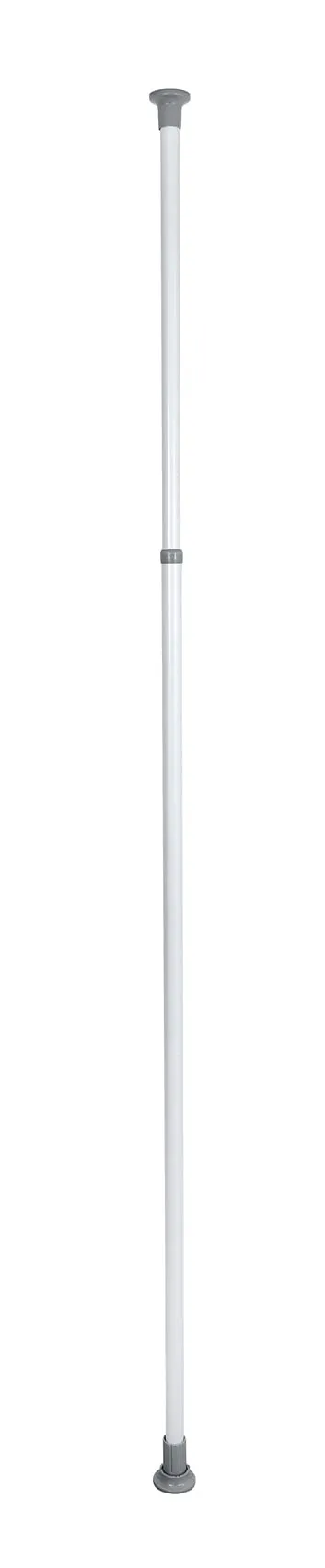 Wenko Herkules asta telescopica bianco grigio 165-300 cm