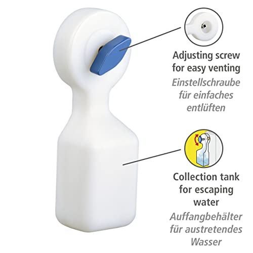 Wenko 7243100 valvola sfiato calorifero con raccoglitore