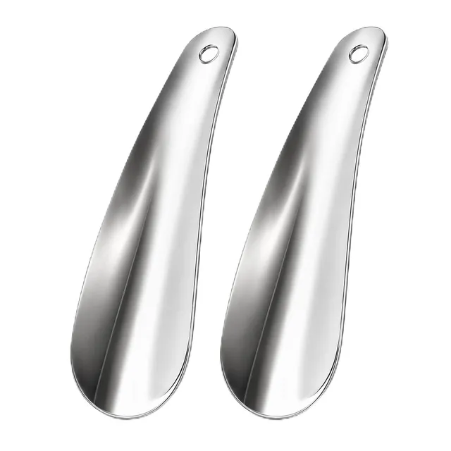 Quelcc calzascarpe metallo 16 cm 2 pezzi universale