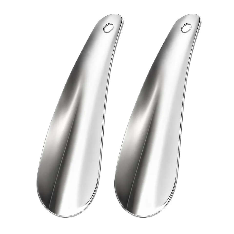 Quelcc calzascarpe metallo 16 cm 2 pezzi universale