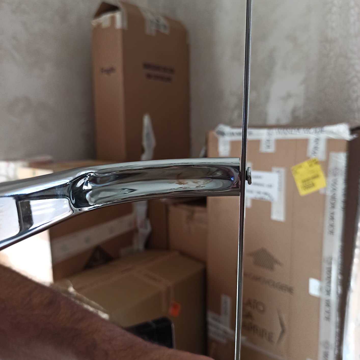 Wenko Irpinia Portasciugamani Nero da Porta 54,5 cm