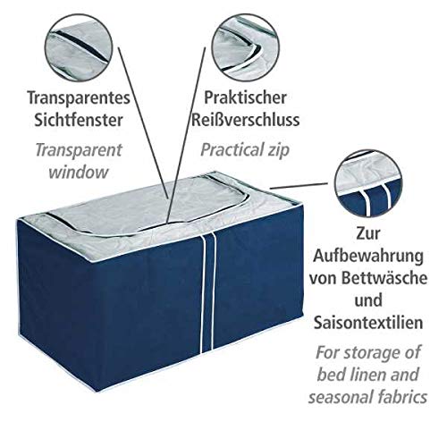 Wenko Jumbo Air Contenitore Sottoletto Blu 91x48x53 cm