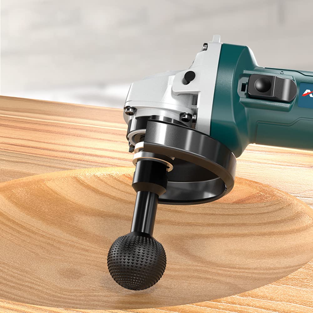 Lxoraziy Raspa a Sfera 14 mm fresa legno per smerigliatrice 115/125