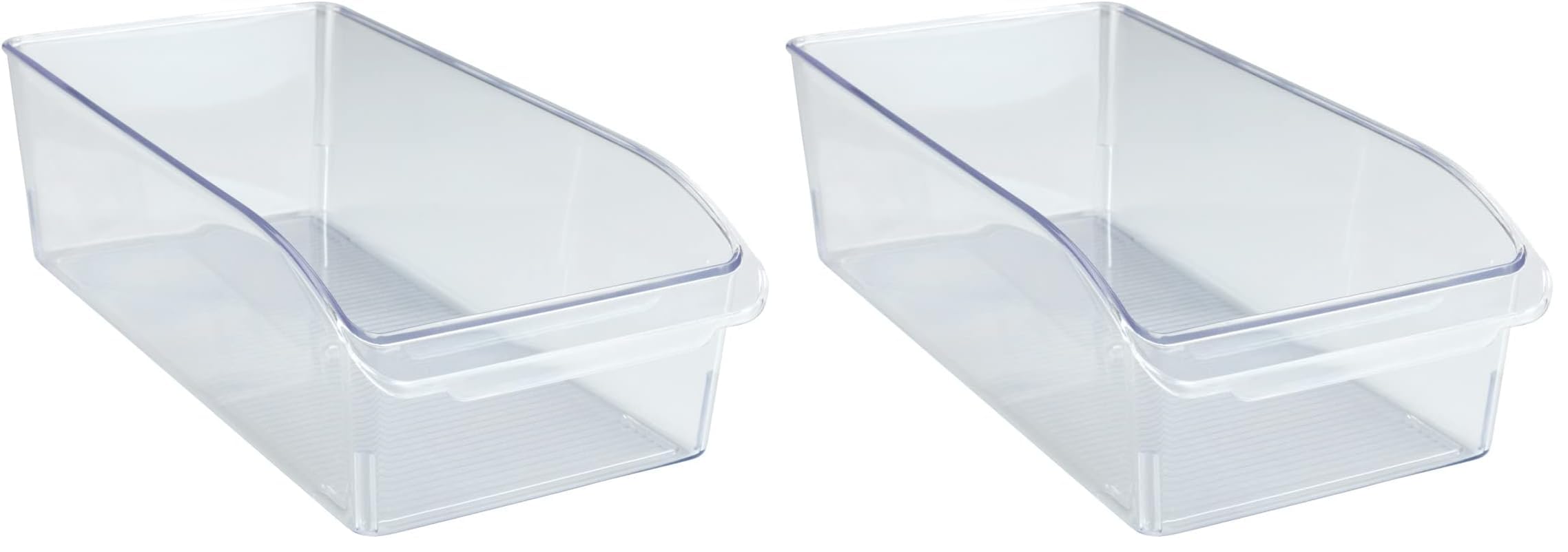 Wenko organizer cucina S 10x9,5x31 cm trasparente per frigo