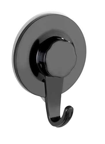 Wenko Ultra-Loc Valenza Gancio Parete Nero Adesivo