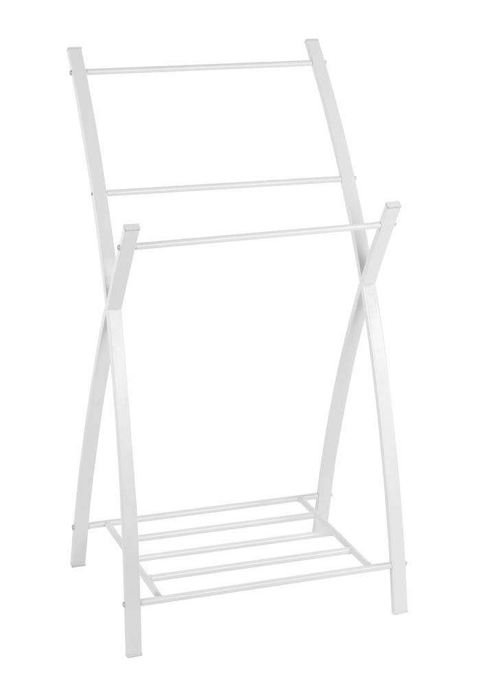 Wenko Viva scala portasciugamani bianca 43x156,5x3,5 cm acciaio