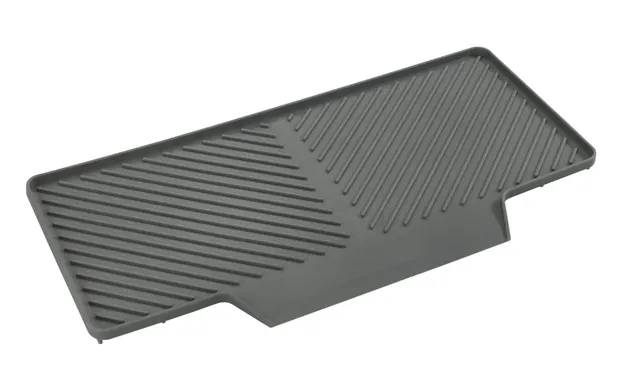 Wenko Neli Tappetino Scolapiatti 20x40 cm Grigio Gomma