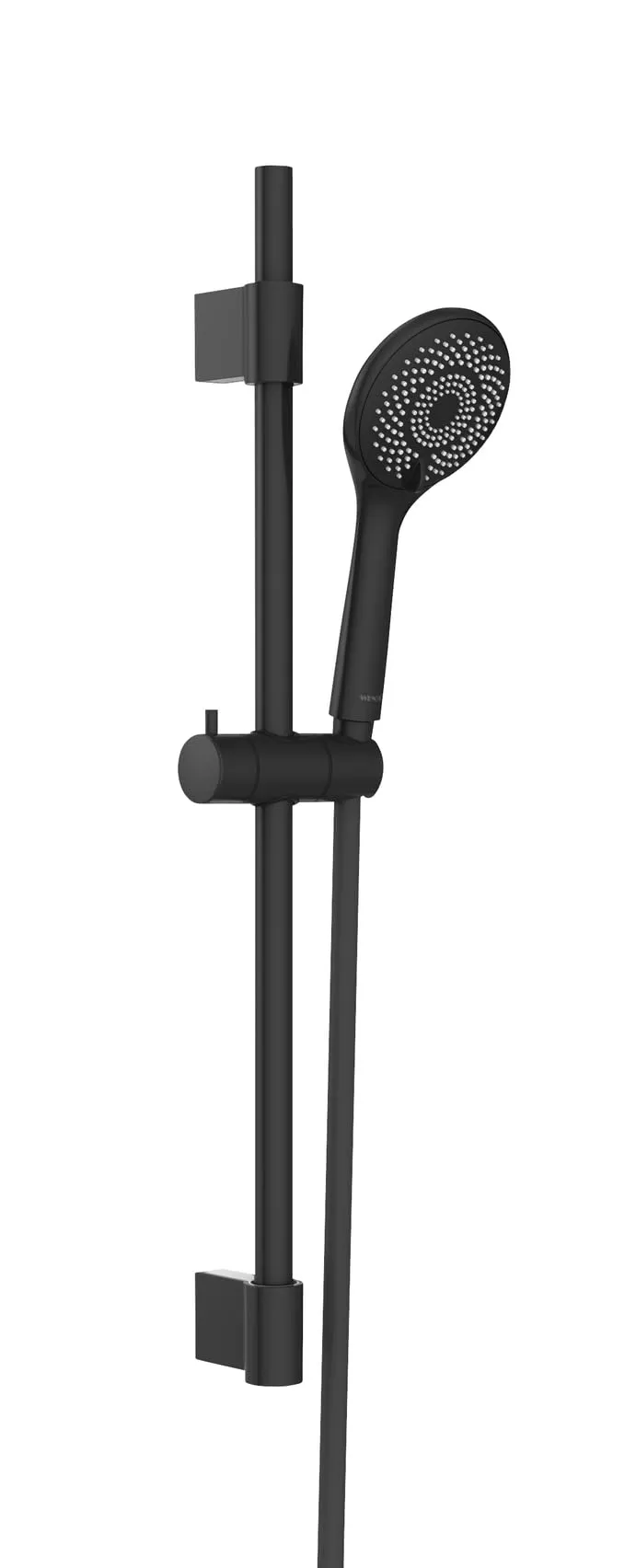 Wenko 25453100 Set Doccia Risparmio Idrico Nero 3 Getti