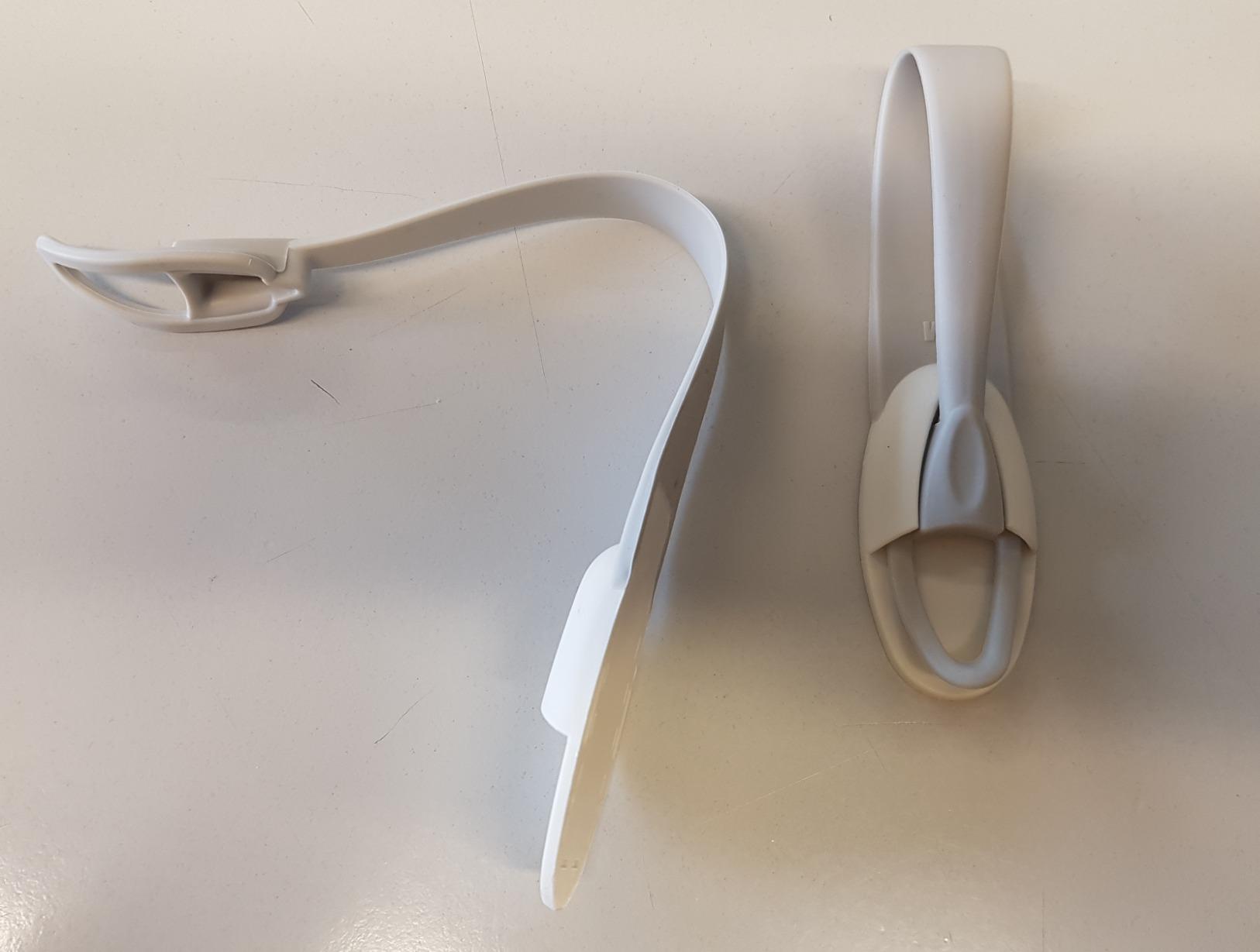 Command 17060 gancio portacavi bianco 2 pezzi senza forare