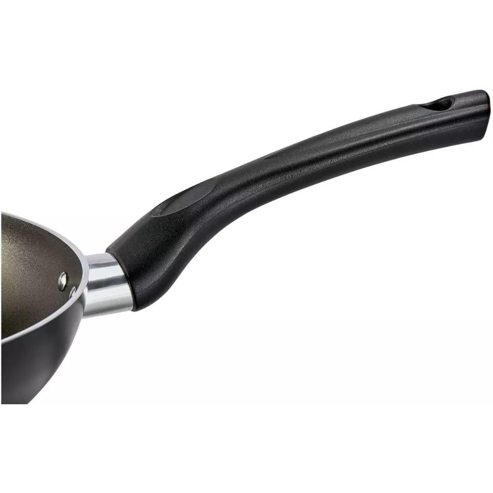 Cecaro Group Set 3 Padelle 20-24-28 cm Antiaderenti Nere Teflon