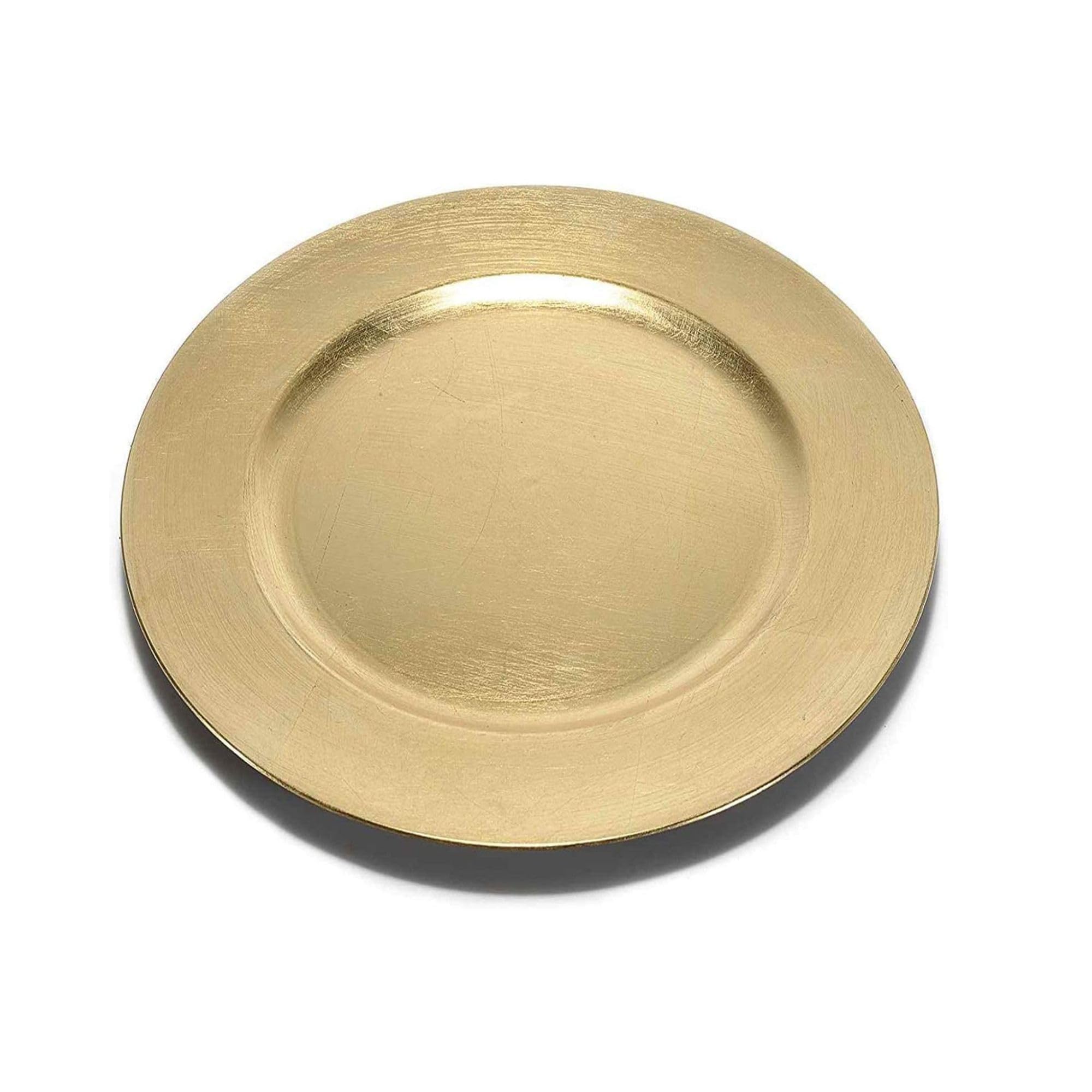 Cecaro Group Sottopiatti Decorativi Oro 33 cm 12 Pezzi