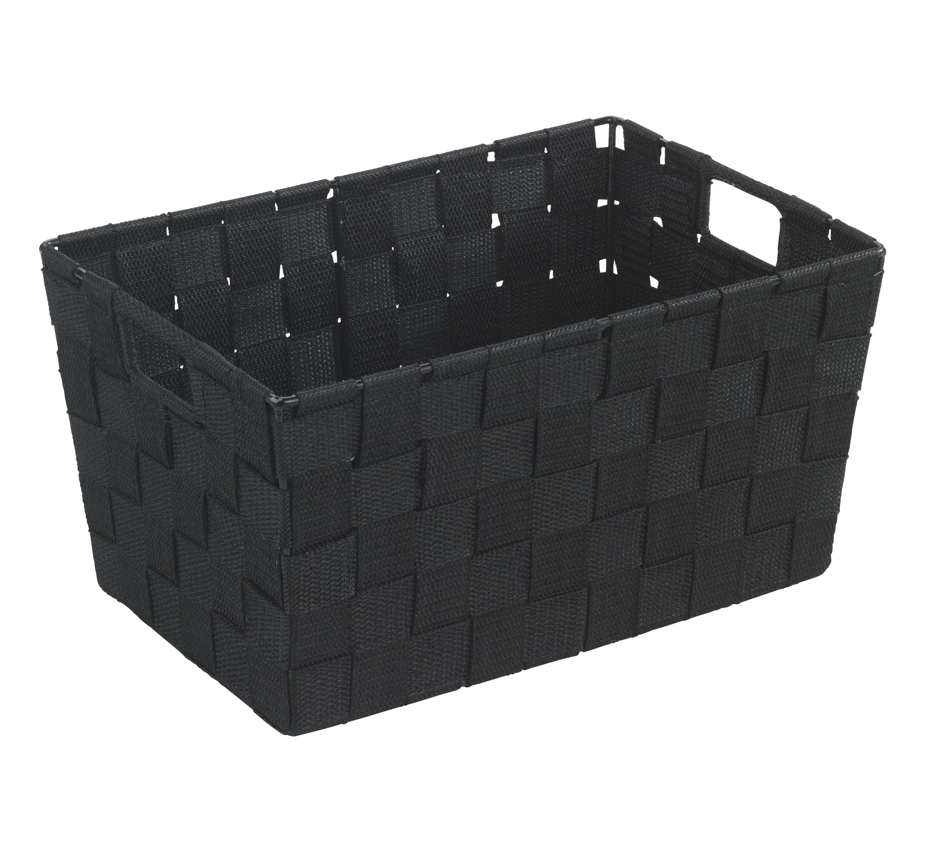 Wenko Adria S cestino organizer nero 30x15x20 cm