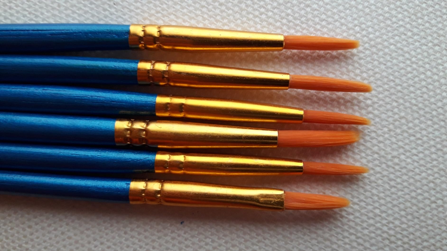 Quelcc set 20 pennelli pittura rosa acquerello acrilico nylon