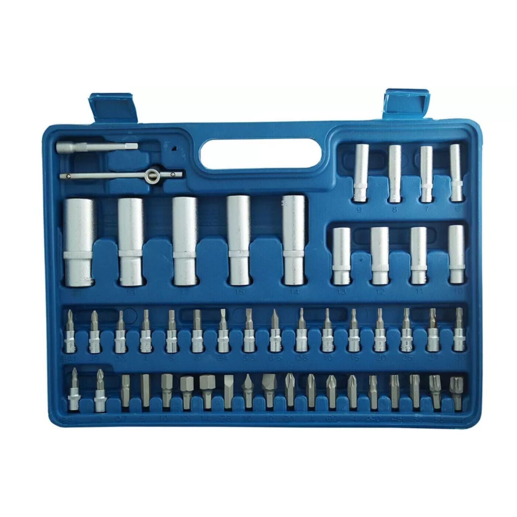 Cecaro Group Set Chiavi a Bussola 108 Pezzi Vanadio