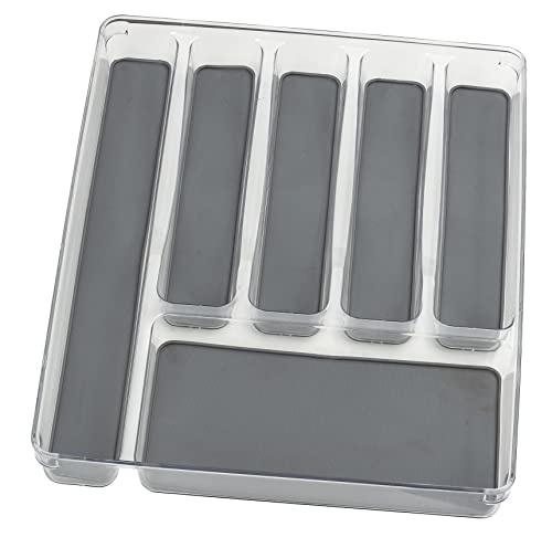 Wenko Portaposate Inserto Cassetti 6 Scomparti Trasparente