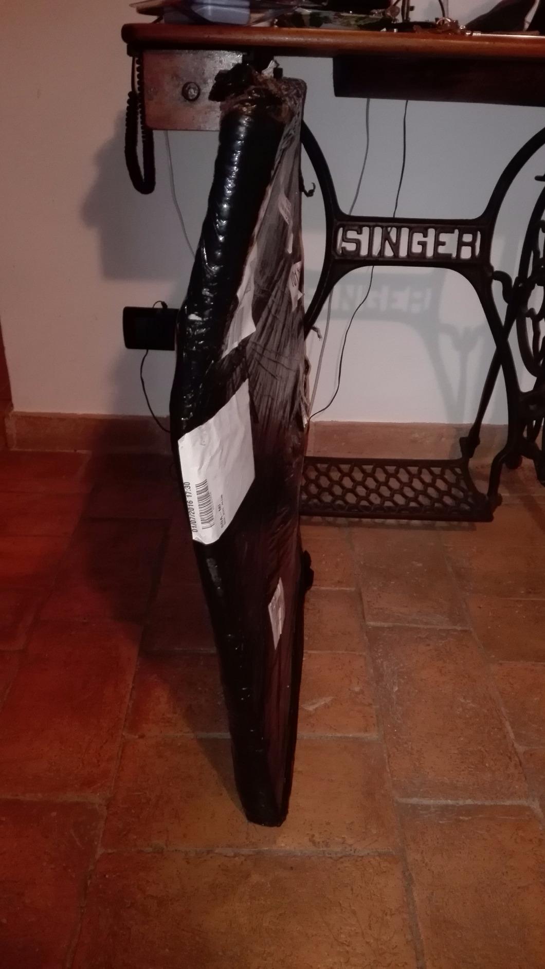 Wenko portabiancheria 2 scomparti grigio 120 L