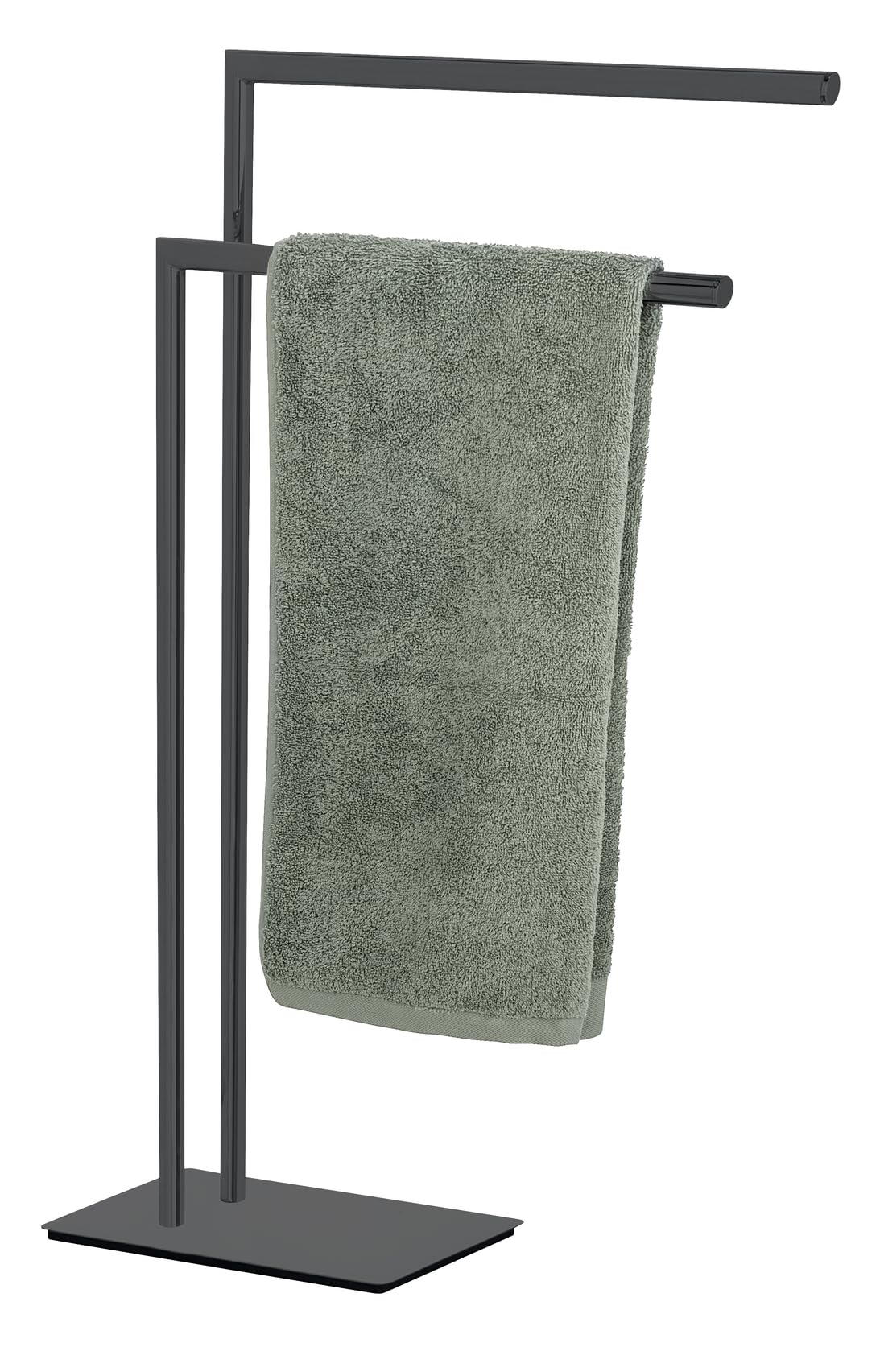 Wenko Recco Portasciugamani Nero 48x80,5x20 cm