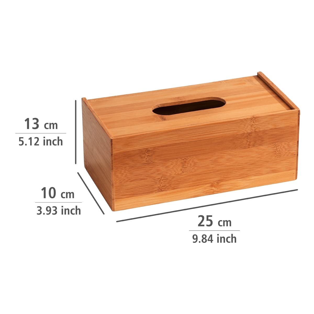 Wenko Terra organizer bambù 3 scomparti naturale
