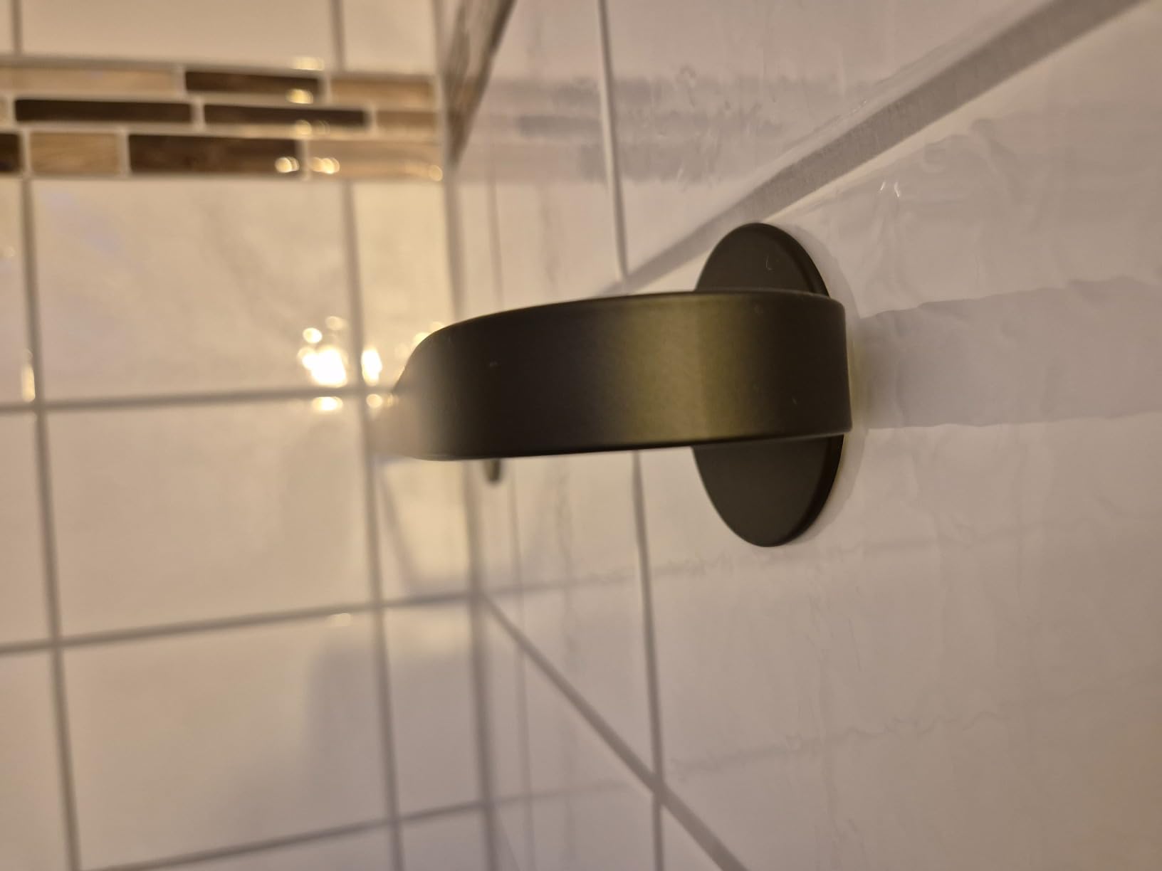 Wenko Bivio Turbo-Loc Uno Porta Asciugamani 40cm Nero Alluminio
