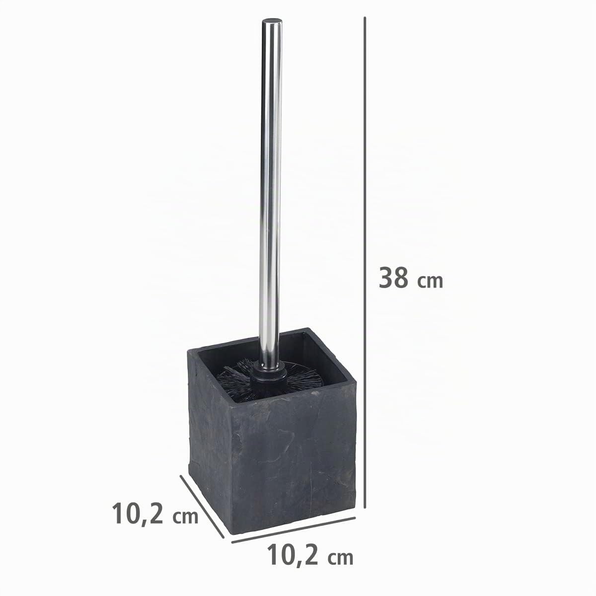 Wenko Slate Rock Portascopino Ardesia Grigio 38 cm