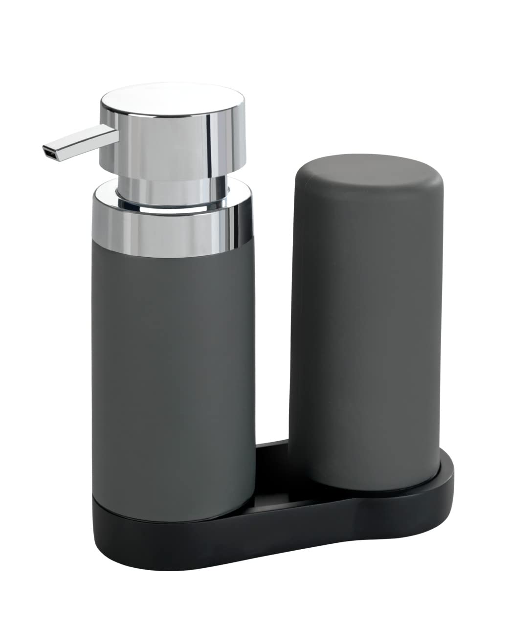 Wenko Easy-Squeeze set dispenser sapone grigio 250 ml