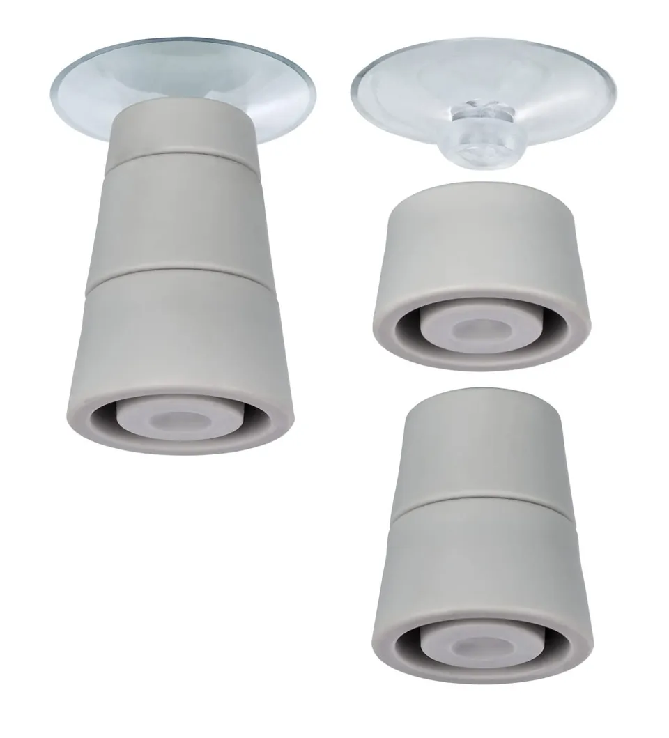 Wenko set 4 piedini coperture vetro 5 cm antiscivolo