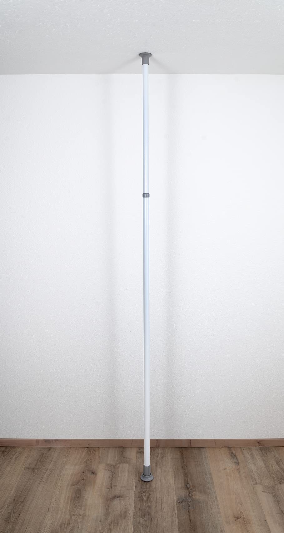 Wenko Herkules asta telescopica bianco grigio 165-300 cm