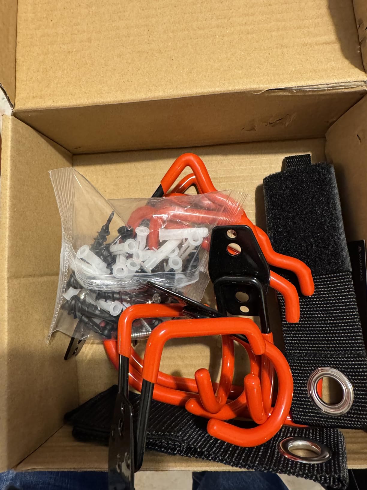 3-H Ganci da Garage Resistenti Ganci Parete 12 Pezzi 42 kg
