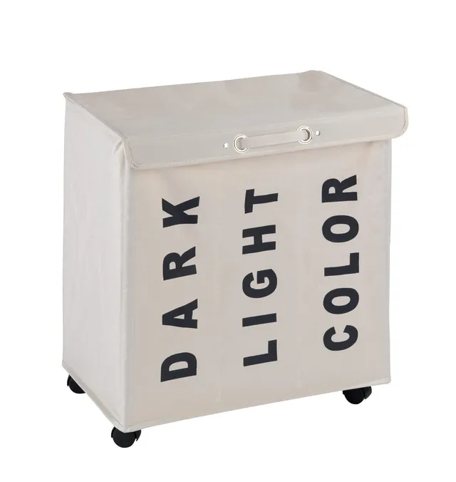 Wenko Trivo portabiancheria beige 116 L