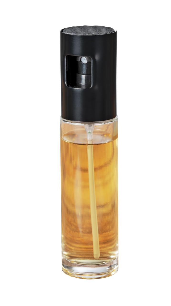 Wenko Nevo Spruzzatore Olio Aceto 100 ml Nero Vetro