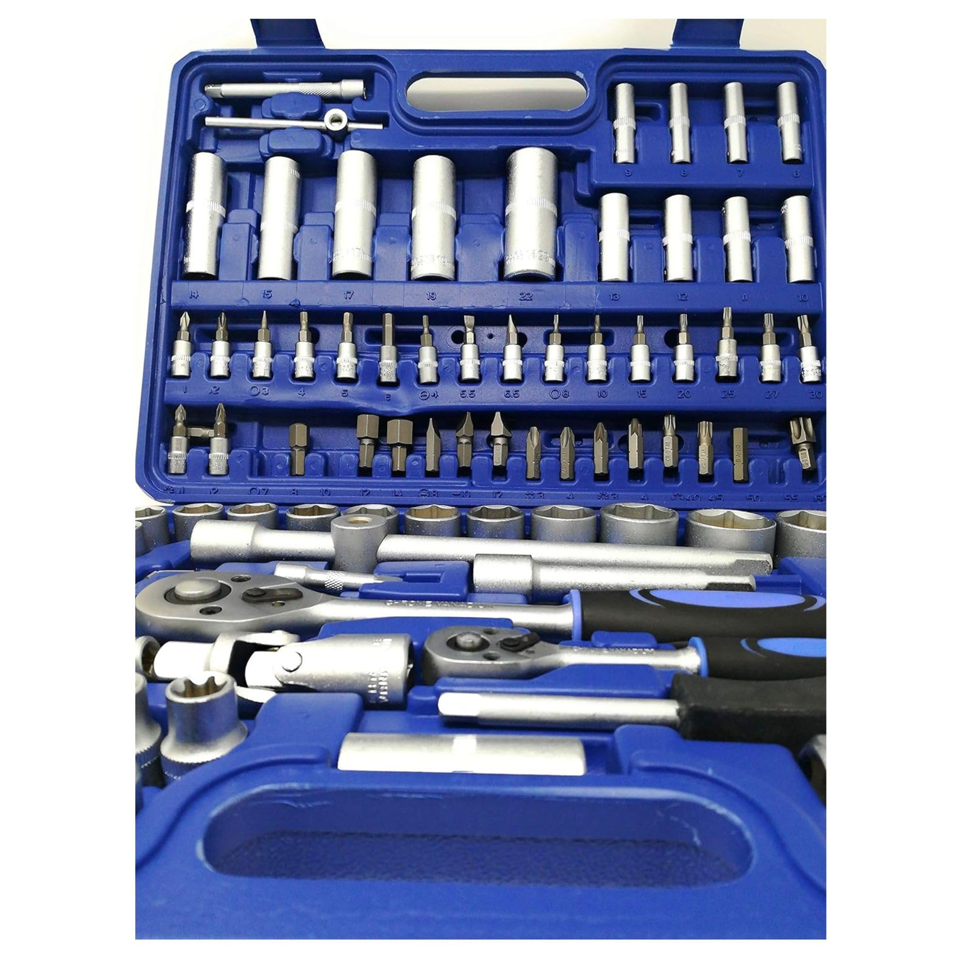 Cecaro Group Set Chiavi a Bussola 108 Pezzi Vanadio