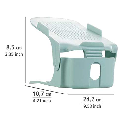 Wenko supporto scarpe salvaspazio verde pastello 8 pezzi
