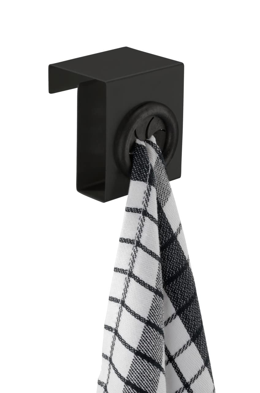 Wenko Black Outdoor Kitchen Push gancio nero